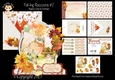 Fall-ing Raccoons #2 Shaped Card and Envelope Kit