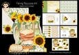 Fall-ing Raccoons #4 Shaped Card and Envelope Kit