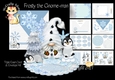Frosty the Gnome-man Triple Easel Card Kit