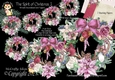 The Spirit of Christmas 3 Decorative Wreaths Kit