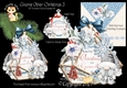 Gnome Other Christmas 3 3d Terrarium Cards & Envelopes Kit