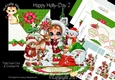 Happy Holly-Day 2 Triple Easel Card Kit
