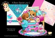 A Beary Special Love 1 Triple Easel Card Kit