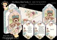 My Beary Best Family 4 - Upright Z-fold Tag Card Mini Kit