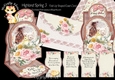 Highland Spring 3 Fold Up Easel Card Kit