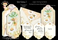 Shh! Fairies 2 - Upright Z-fold Tag Card Mini Kit