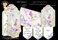 Shh! Fairies 3 - Upright Z-fold Tag Card Mini Kit