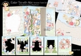 Easter Tea with Alice Storybook Pop Up Tunnel Card & Envelope Kit