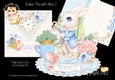 Easter Tea with Alice 2 Triple Easel Card Kit
