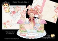 Easter Tea with Alice 4 Triple Easel Card Kit