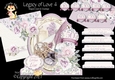 Legacy of Love 4 Shaped 6x6 Card & Envelope Kit