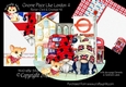 Gnome Place Like London 4 Rocker Card Mini Kit