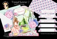 Tranquil Summer 2 Shaped 6x6 Card & Envelope Kit