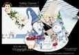 Holiday Gnomes 7 Rocker Card Mini Kit