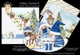 Holiday Gnomes 8 Rocker Card Mini Kit