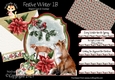 Festive Winter 1B Shaped 6x6 Card & Envelope Kit