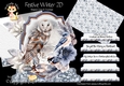Festive Winter 2D Shaped 6x6 Card & Envelope Kit