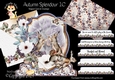 Autumn Splendour 1C Shaped 6x6 Card & Envelope Kit