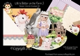 Life is Better on the Farm 3 Rocker Card Mini Kit