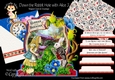 Down the Rabbit Hole with Alice 3 Shaped 6x6 Card & Envelope Kit