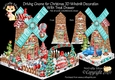 Driving Gnome for Christmas 3d Windmill Decoration