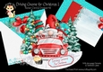 Driving Gnome for Christmas 1 Rocker Card Mini Kit