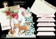 Joyful Noel 1 Shaped 6x6 Card & Envelope Kit