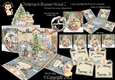 Christmas in Bracken Wood 2 Exploding Box Room for a Surprise Kit