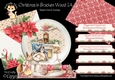 Christmas in Bracken Wood 1A Shaped 6x6 Card & Envelope Kit