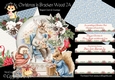 Christmas in Bracken Wood 2A Shaped 6x6 Card & Envelope Kit