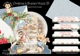 Christmas in Bracken Wood 2B Shaped 6x6 Card & Envelope Kit