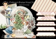 Christmas in Bracken Wood 3B Shaped 6x6 Card & Envelope Kit