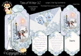 Tales of Winter 1C - Upright Z-fold Tag Card Mini Kit