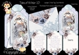 Tales of Winter 1D - Upright Z-fold Tag Card Mini Kit