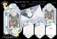 Tales of Winter 2A - Upright Z-fold Tag Card Mini Kit