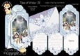 Tales of Winter 2B - Upright Z-fold Tag Card Mini Kit