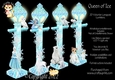 Queen of Ice 3D Victorian Lampost Luminiere