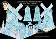Queen of Ice 3d Windmill Decoration