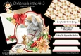 Christmas is in the Air 3 Shaped 6x6 Card & Envelope Kit