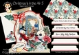 Christmas is in the Air 5 Shaped 6x6 Card & Envelope Kit