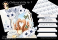 Christmas is in the Air 7 Shaped 6x6 Card & Envelope Kit