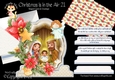 Christmas is in the Air 21 Shaped 6x6 Card & Envelope Kit