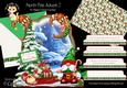 North Pole Advent 2 XL Shaped Card Kit