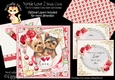 Yorkie Love 2 7.5x7.5 Simply Cards