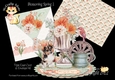 Blossoming Spring 1 Triple Easel Card Kit