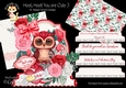 Hoot, Hoot! You are Cute 3 XL Shaped Card Kit