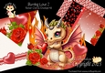 Burning Love 2 Rocker Card