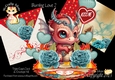 Burning Love 2 Triple Easel Card Kit