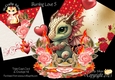 Burning Love 5 Triple Easel Card Kit