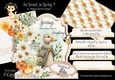 As Sweet As Spring 10 XL Shaped Card Kit